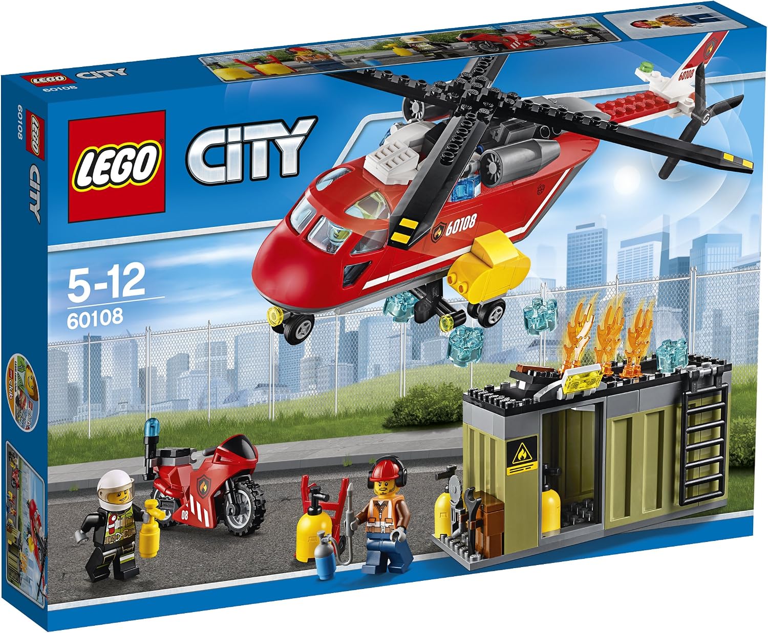 LEGO City Fire 60108: Fire Response Unit Mixed - Image 5