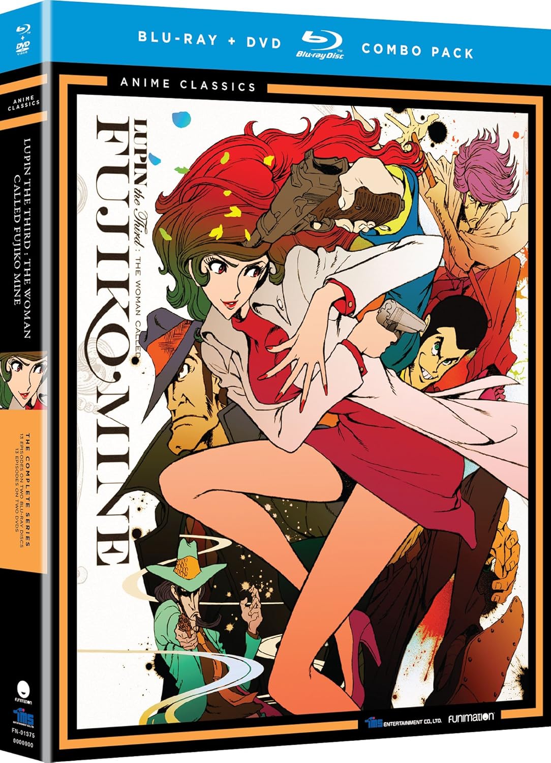 Lupin the Third: The Woman Called Fujiko Mine - The Complete Series Blu-ray + DVD