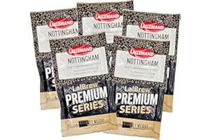 FASTRACK Danstar Lallemand Nottingham Ale Yeast - 5 Packets Multicolor 11g Nottinghamx5