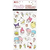 Hello Kitty and Friends- My Favorite Flavor Standard Stickers - 4 Sheet