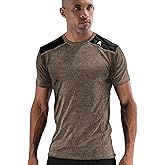Anthem Athletics Hyperflex Mens Workout Shirts Breathable Fitted Stretch Fabric Moisture Wicking for Running Athletic Gym