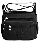 Pealwel Women Shoulder Handbag Roomy Multiple