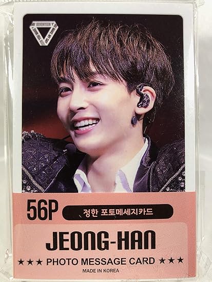 Amazon Jeonghan ジョンハン Seventeen セブンティーン Svt セブチ グッズ フォト メッセージカード 56枚 ミニ ポストカード 56枚 セット Photo Message Card 56pcs Mini Post Card 56pcs Tradeplace K Pop 韓国製 アイドル 芸能人グッズ