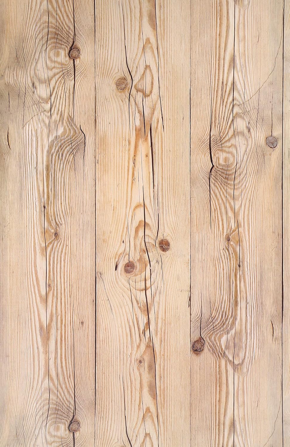 Reclaimed Wood Distressed Wood Panel Wood Grain Self-Adhesive Peel-Stick Wallpaper (VBS302)