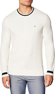 Tommy Hilfiger Mens Crew Neck Knit 