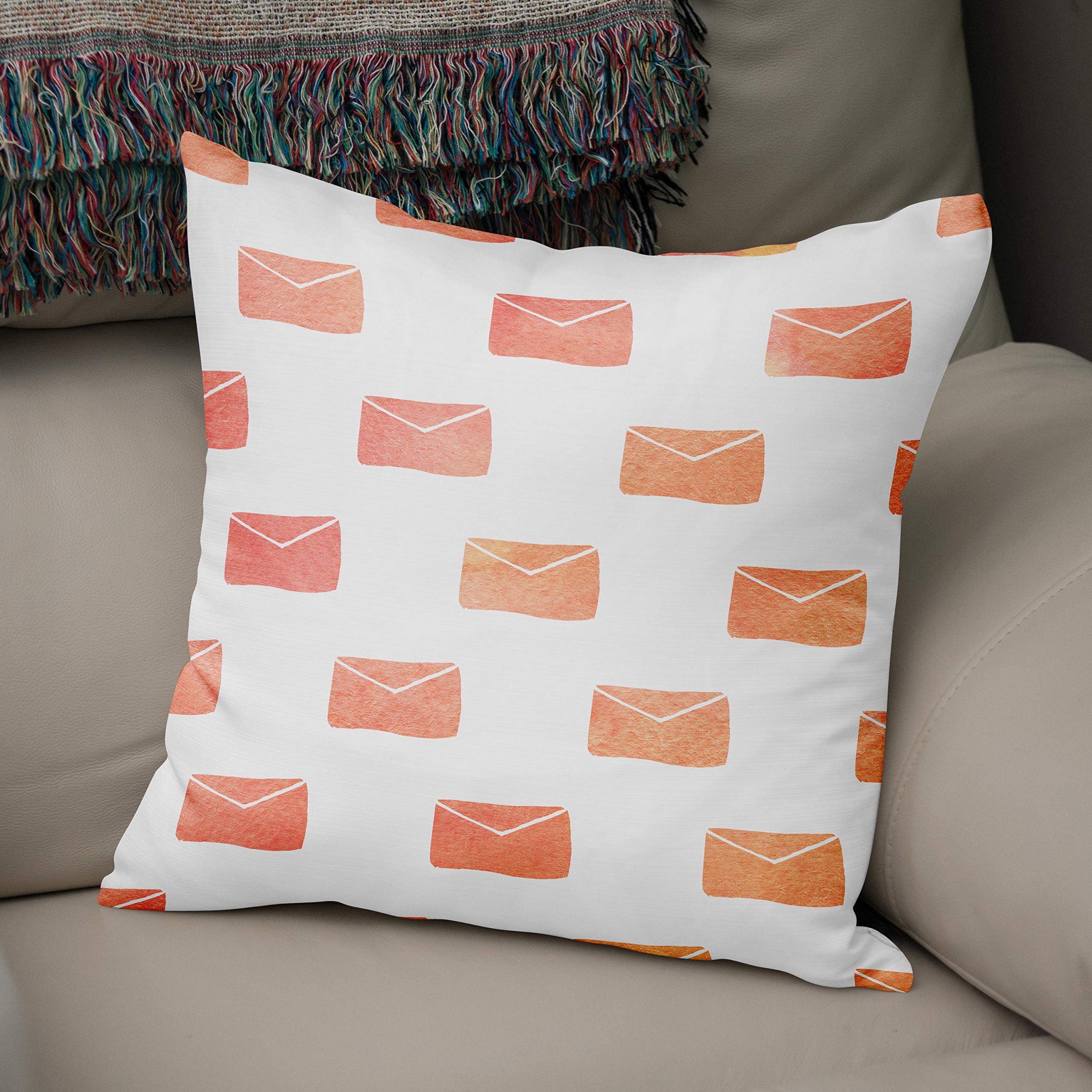Bonamaison, Decorative Cushion Cover - 50% Cotton 50% Polyester - 43x43cm - Designed and Manufactured in Turkey