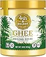 4th & Heart Original Grass-Fed Ghee, Keto, Pasture Raised, Non-GMO, Lactose Free, Certified Paleo -16 Ounce