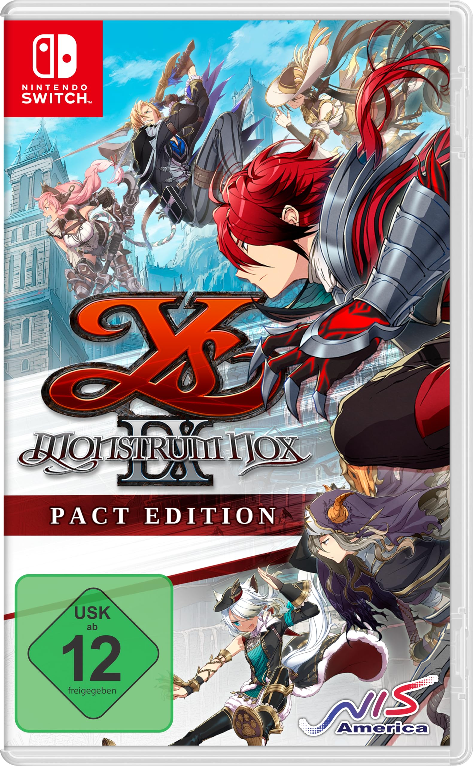 Ys IX: Monstrum Nox - Pact Edition (Nintendo Switch) (GERMAN)
