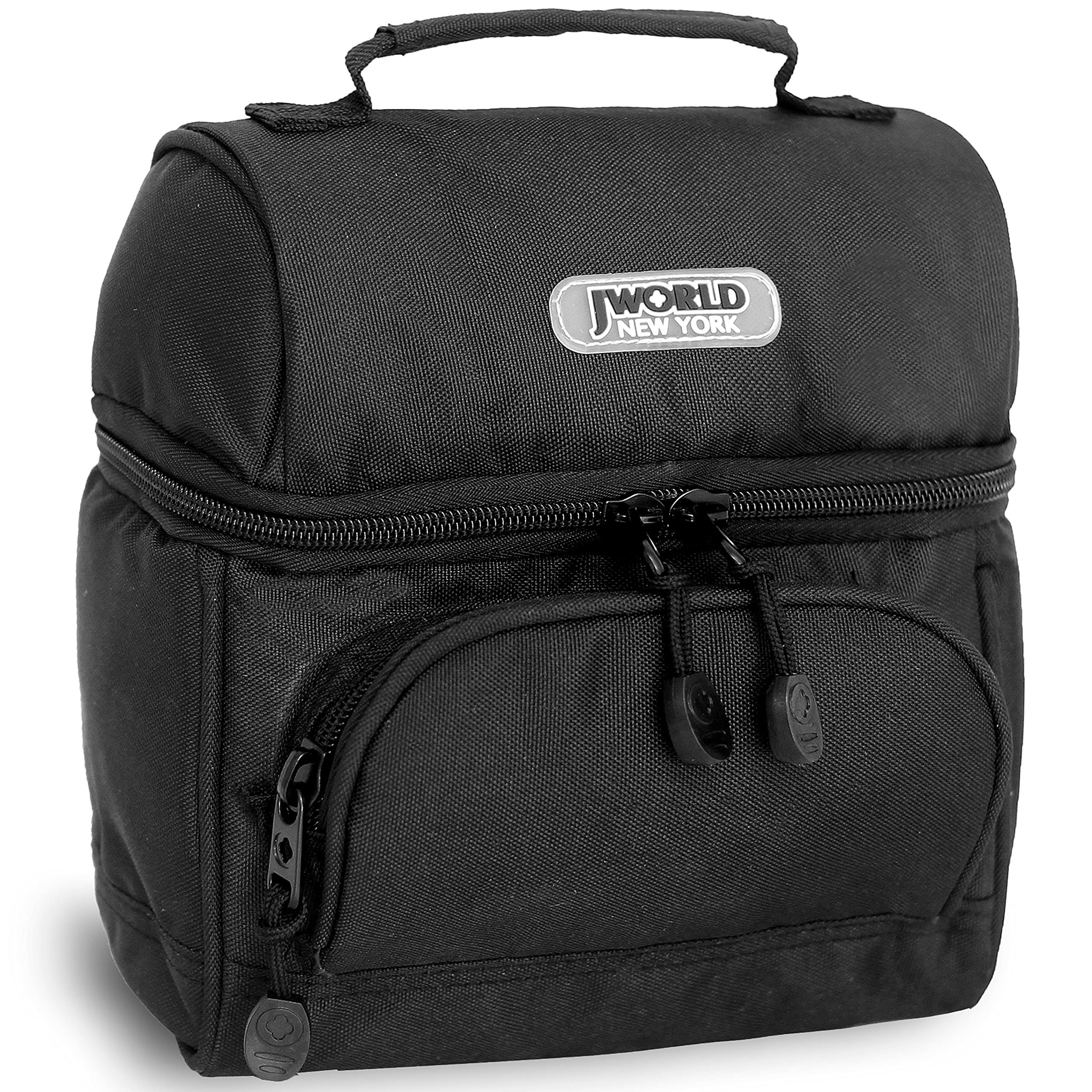J World New York Corey Lunch School Bag, 9 cm, Black
