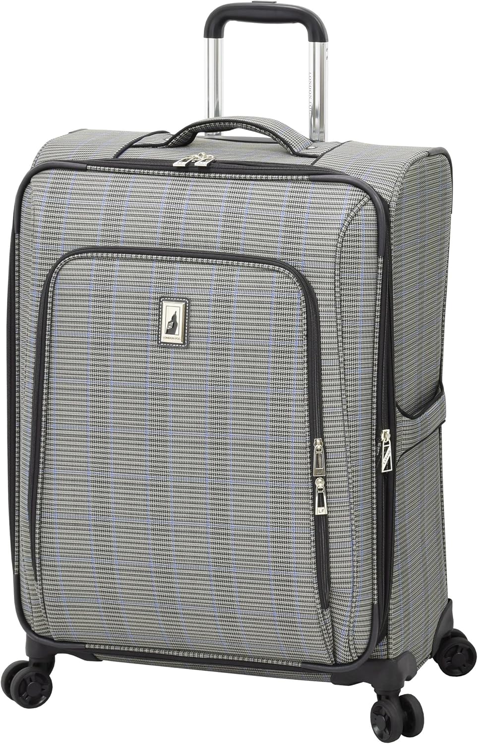 london fog plaid luggage