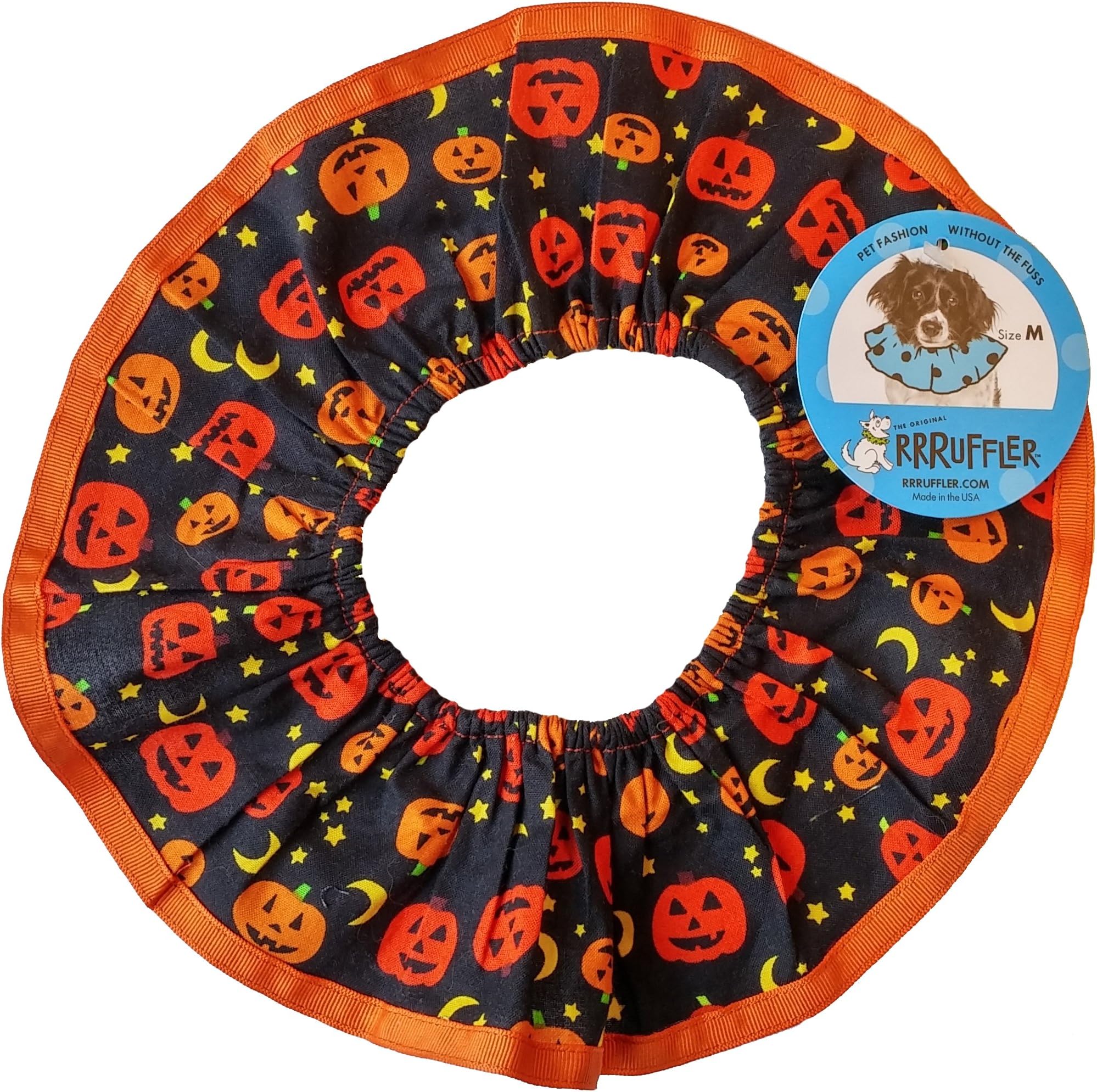 Rrruffler Pupkin Patch Decorative Collar/Costume for Dogs