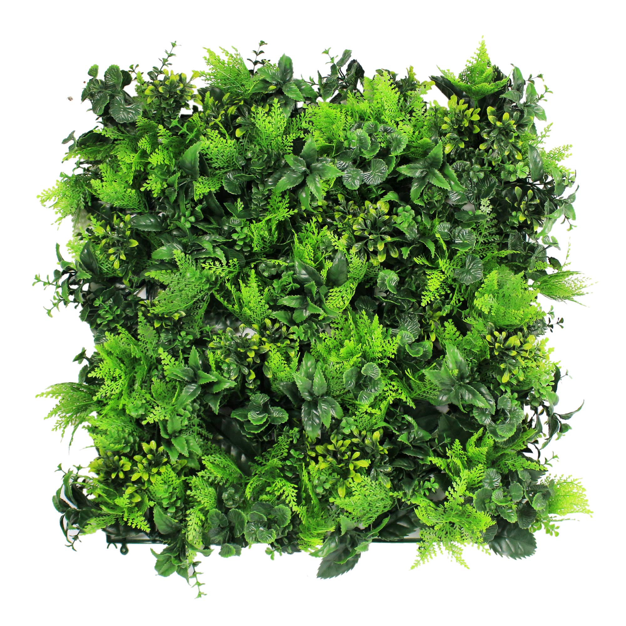ULAND Artificial Boxwood Hedge Panels - 6-Pack 20x20 Inch Faux Greenery Privacy Screens