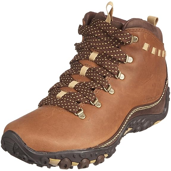 Merrell, Women's LaceUp Walking Waterproof Boots Brown Amazon.co.uk