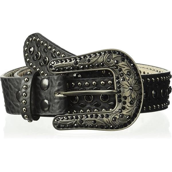 NEW AXESORIA WEST women\'s fully packed concho wide western belt in black Faire - The Online Wholesale Marketplace & Store main image 3