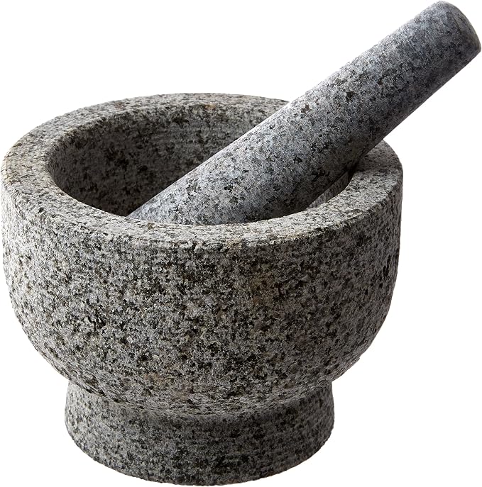 jamie oliver mortar and pestle unpolished granite 6 inch