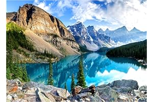 Yundu 1000 Piece Puzzles for Adults, Moraine Lake Jigsaw Puzzle