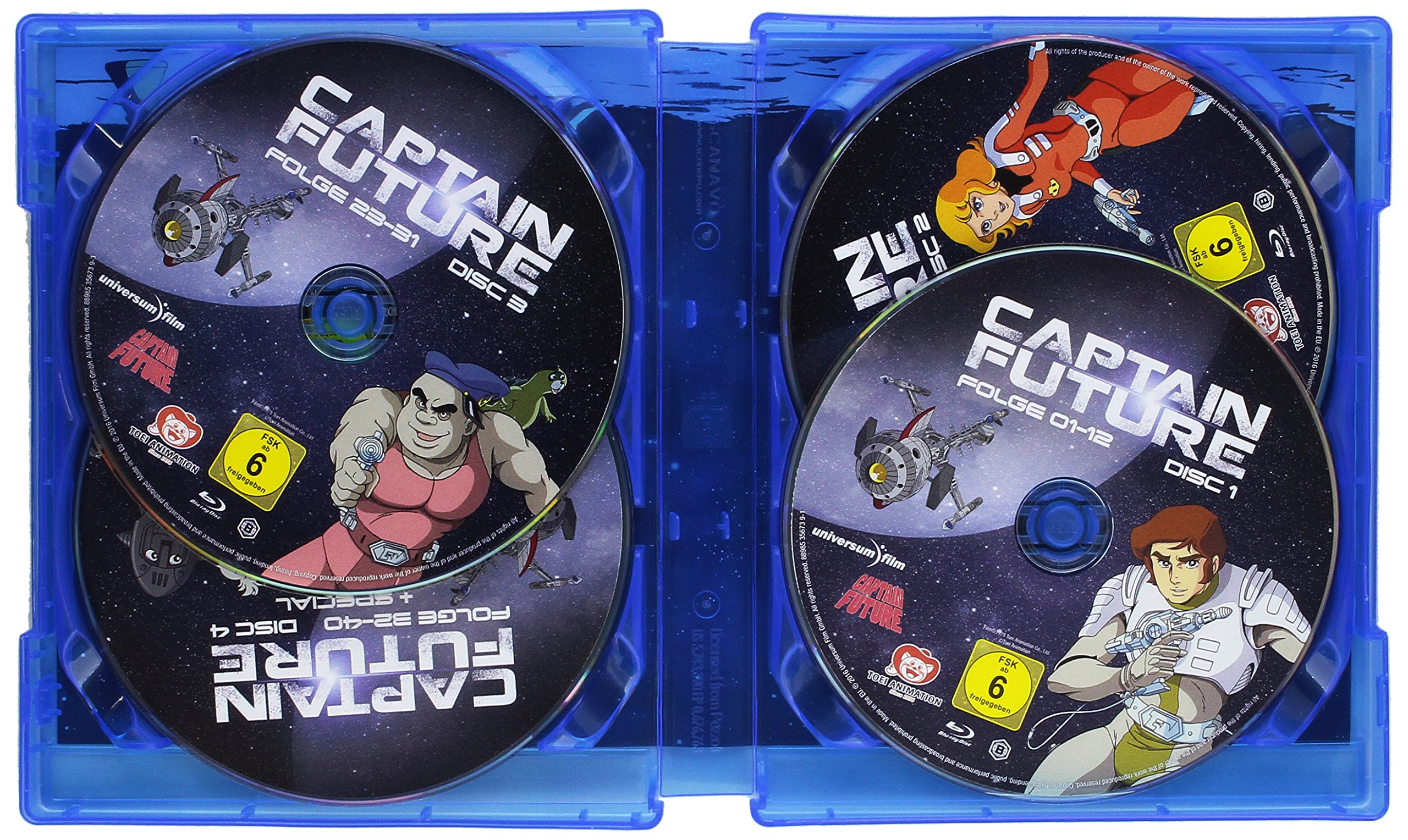 Captain Future - Komplettbox [Blu-ray] 2