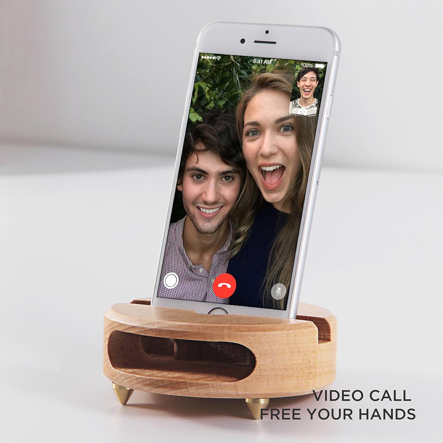 Mate2GO Wood Phone Stand - Image 3