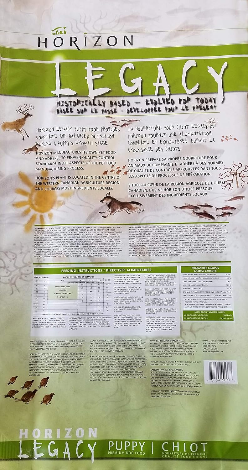 horizon legacy puppy food