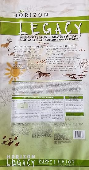 horizon legacy puppy food