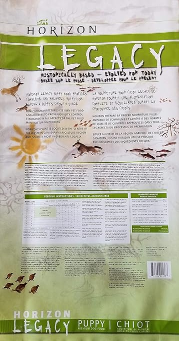 horizon legacy puppy food