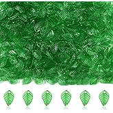 MakemadeDIY Assorted 80-800Pcs Leaf Acrylic Pendants Charms Clear Transparent Leaves Charms for Bracelets Necklaces Earrings Keychain Jewelry Making Crafts Gift