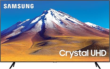 Samsung tv tu7090 smart tv 50”, crystal uhd 4k, wi-fi, black, 2020 [classe di efficienza energetica a] UE50TU7090UXZT