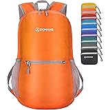 ZOMAKE Ultra Lightweight Hiking Backpack - Water Resistant Small Backpack Packable Daypack for Women Men