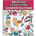 Brain Games - Sticker by Number: Garden Blooms