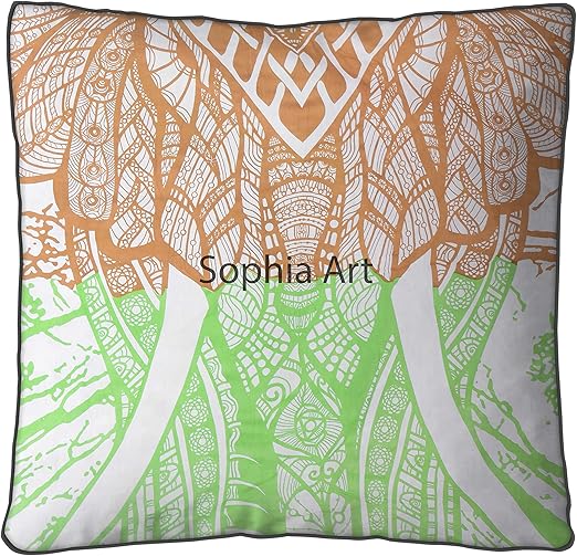 Amazon Com Sophia Art Bohemian Yoga Meditation Large Square Dog