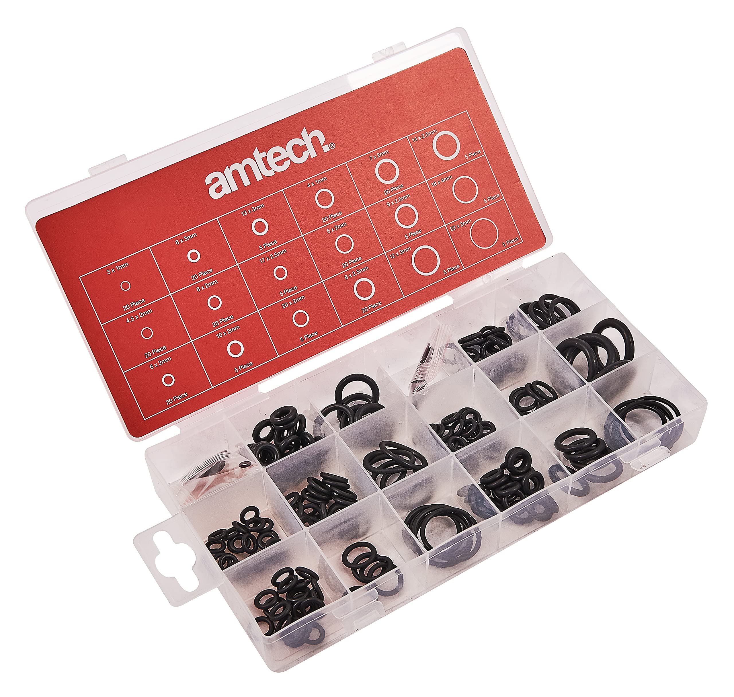Amtech S6240 225 Piece O ring set