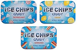 ICE CHIPS Candy 3 Pack Assortment 5.28 oz total
