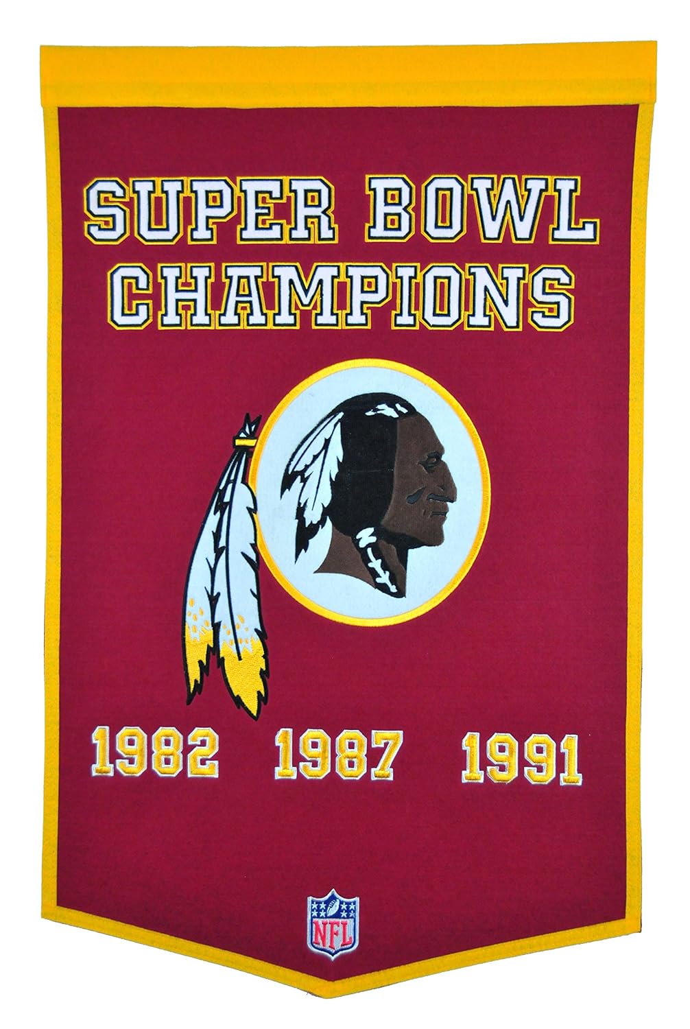 NFL Washington Redskins Dynasty Banner