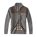 Gioberti Men's Knitted Regular Fit Full Zip