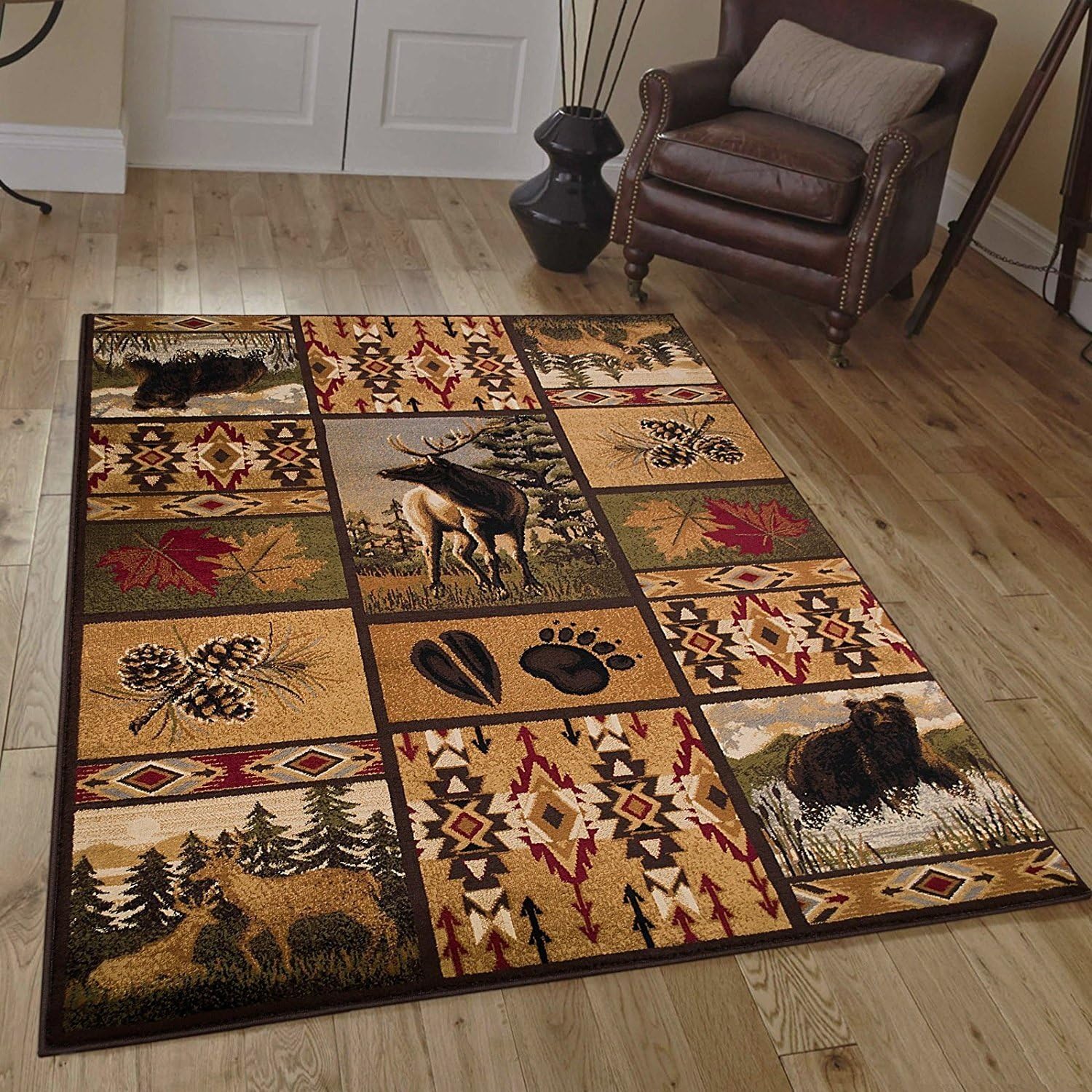 Champion Rugs Rustic Lodge Southwestern Geometric Modern