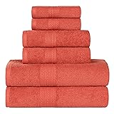 Superior Eco-Friendly Cotton 6-Piece Towel