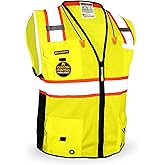 KwikSafety - BIG KAHUNA Safety Vest | Base & Limited Edition | Class 2 Reflective Vest ANSI OSHA Safety Vest for Men