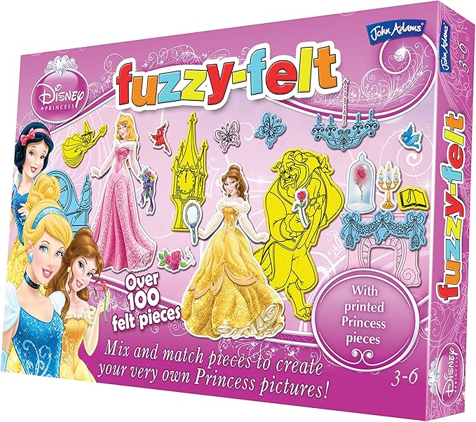 princess fuzzy felt