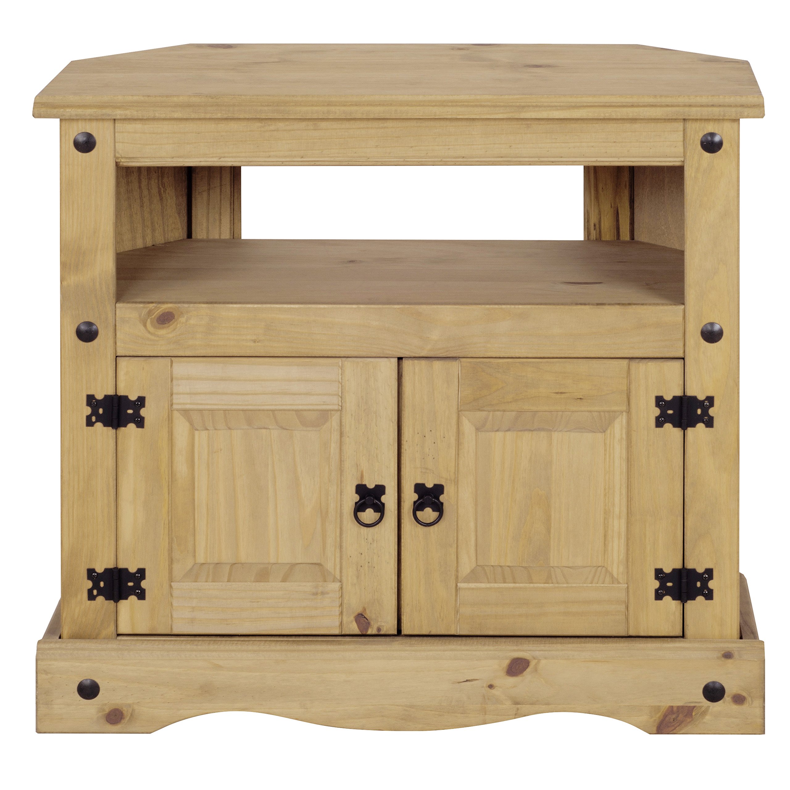 Corona Corner TV Unit/Stand, Mexican Solid Pine . 696394309296 eBay