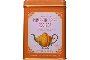 Trader Joe's Pumpkin Spice Rooibos Herbal Blend Beverage 20 sachets