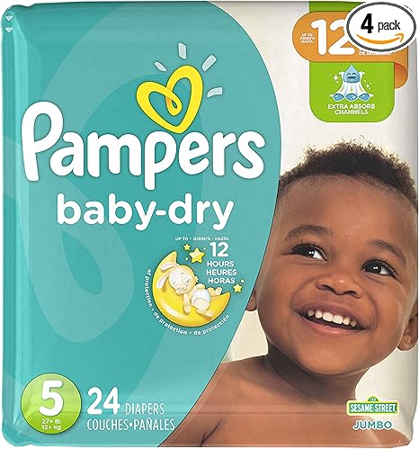 pampers baby dry 5