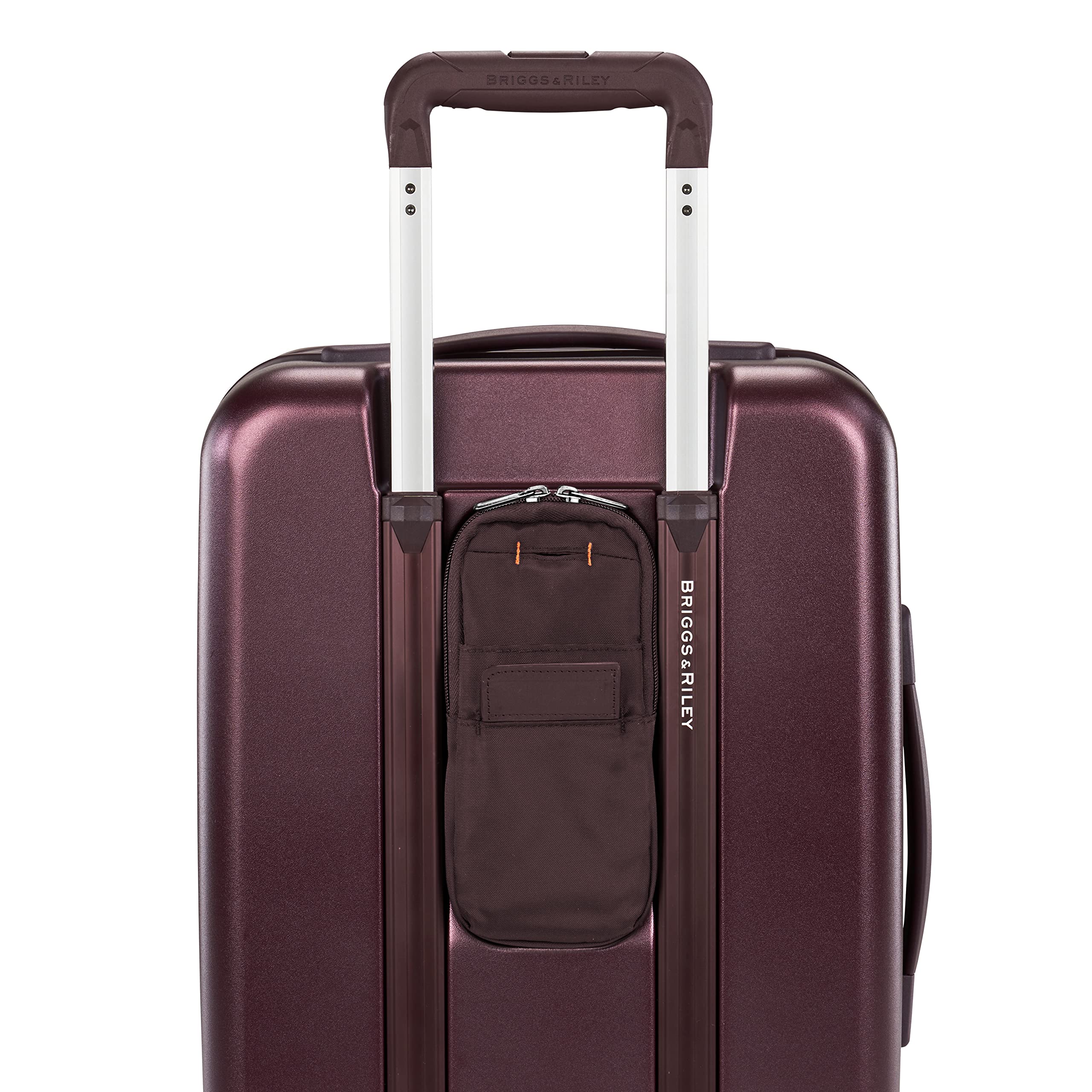 Sympatico Hardside International Spinner Luggage, Plum, 21-Inch Carry-On