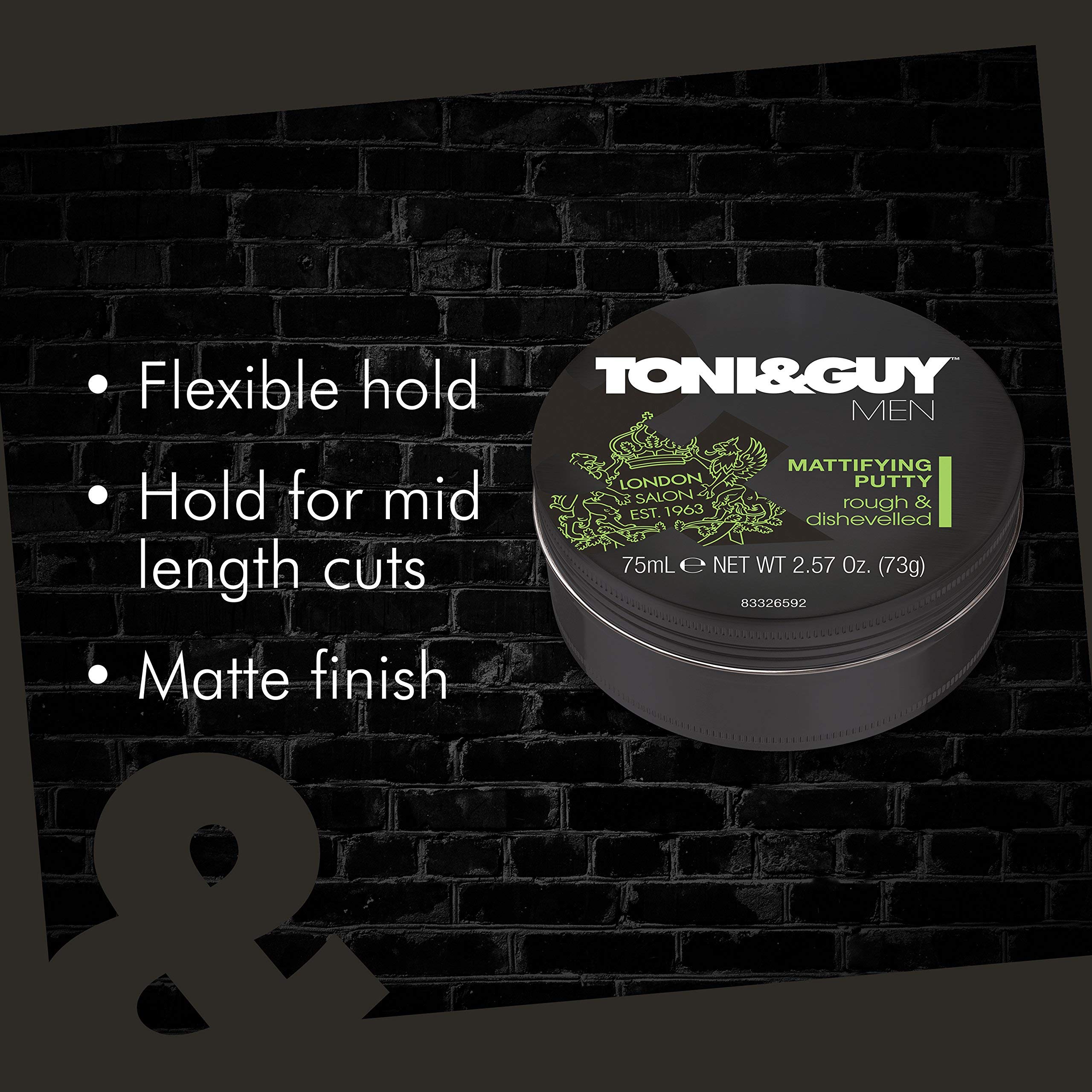 Toni & Guy, Styling Mattifying Putty For Men And Women Of All Hair