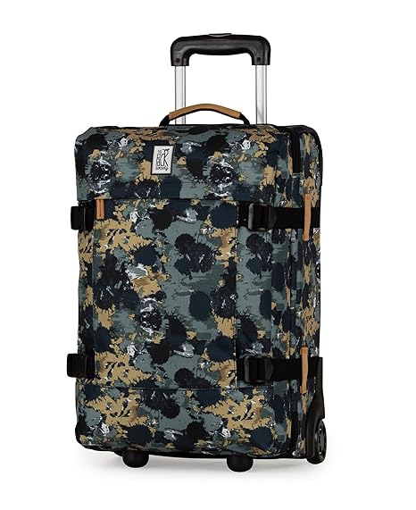 The Pack Society Cabine Size Trolley Koffer, 52 cm, 35 Liter, Grey Camo Allover
