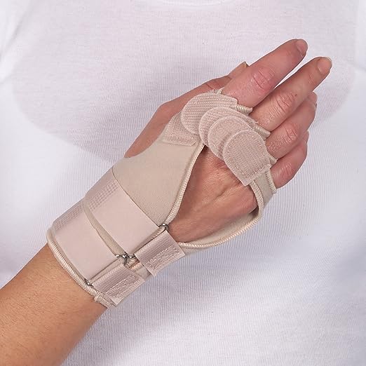 Prim Hand und FingerBandage, bei rheumatoider Arthritis, verbessert die Fingerausrichtung und