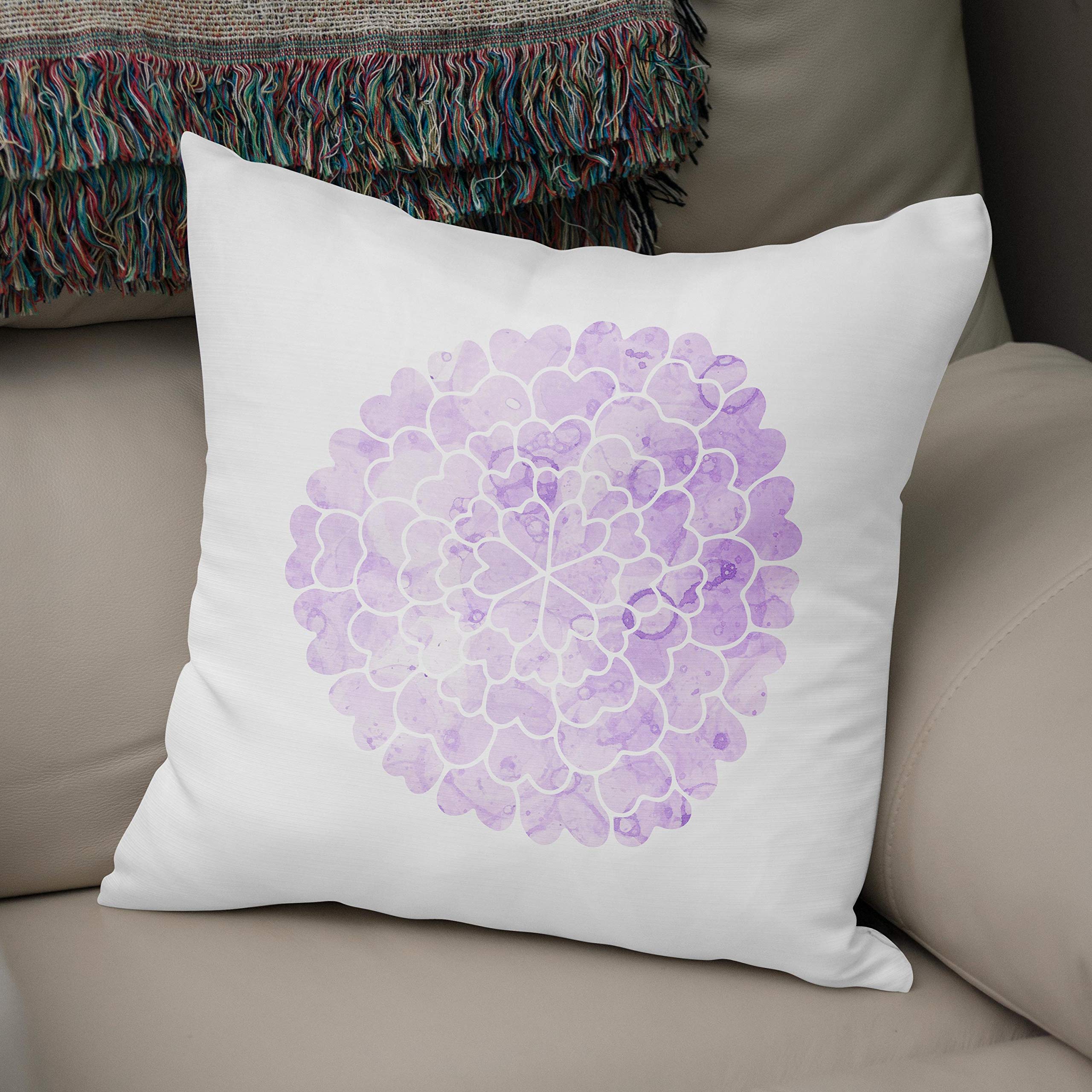 Bonamaison, Decorative Cushion Cover - 50% Cotton 50% Polyester - 43x43cm - Designed and Manufactured in Turkey