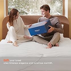 Bedsure Heated Mattress Pad King - Bed Warmer with