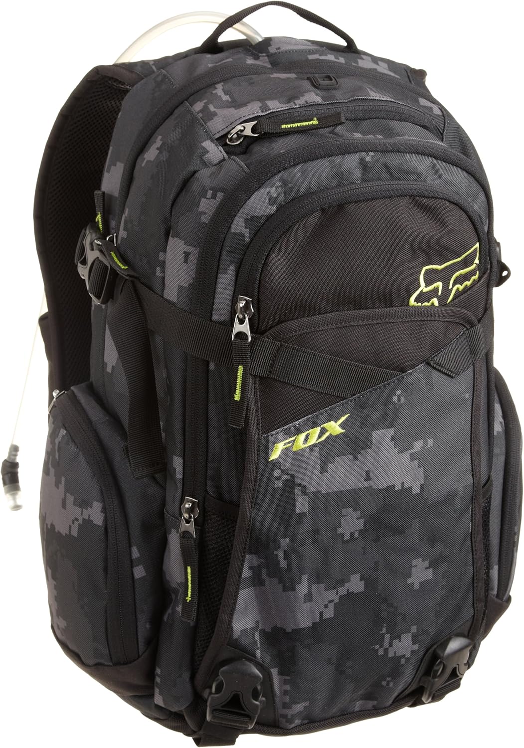 Fox Men's Portage Hydration Pack, Black Camo, One size