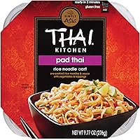 Thai Kitchen Gluten Free Pad Thai Rice Noodle Cart, 9.77 oz, Pack of 6