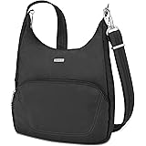 Travelon Anti-Theft Classic Essential Messenger Bag, Black, One Size